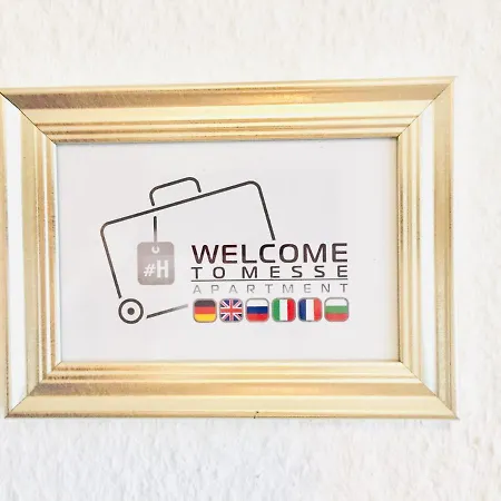 #welcometomessehannover#twobedroomapartment&balcony Ганновер